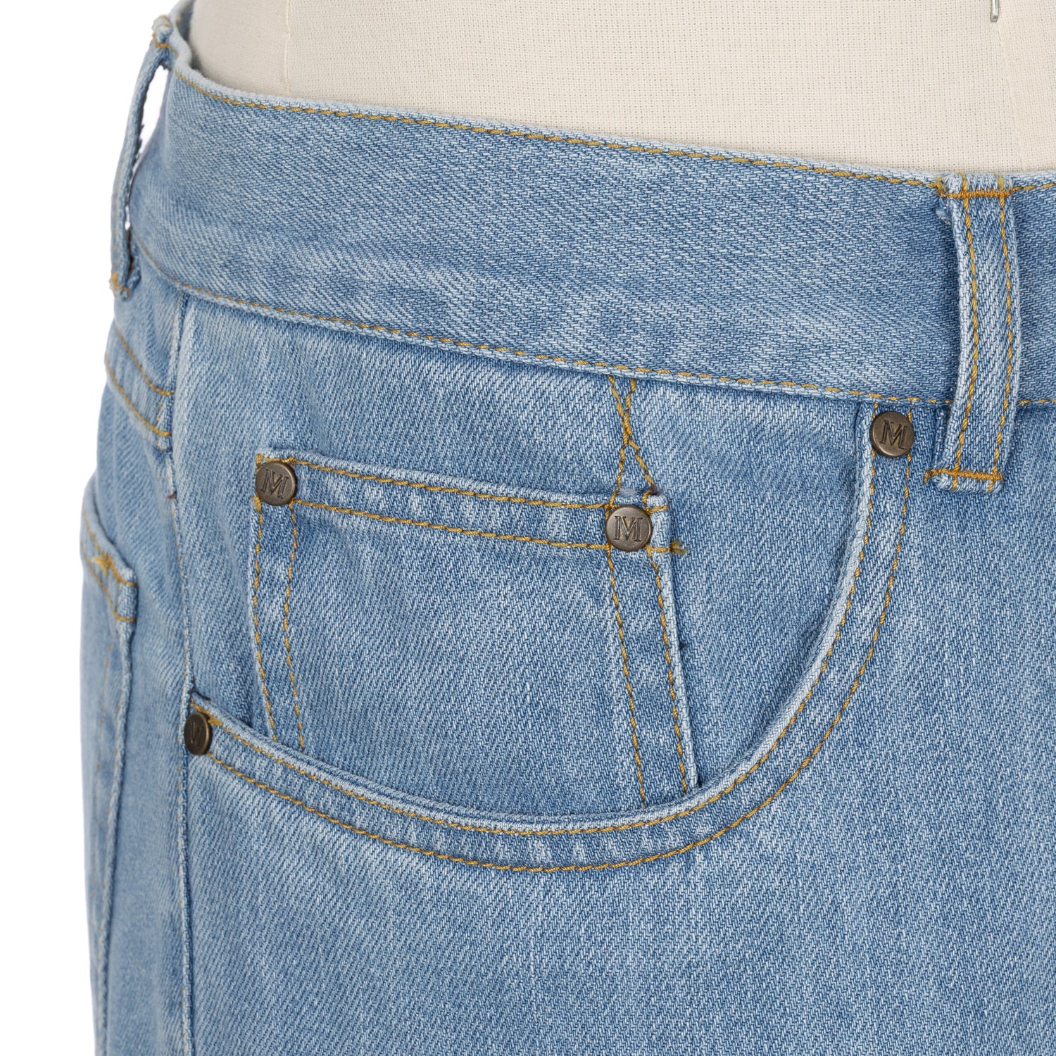 Blue Jeans "Berlin Bespoke" made from original Italian Cotton Denim